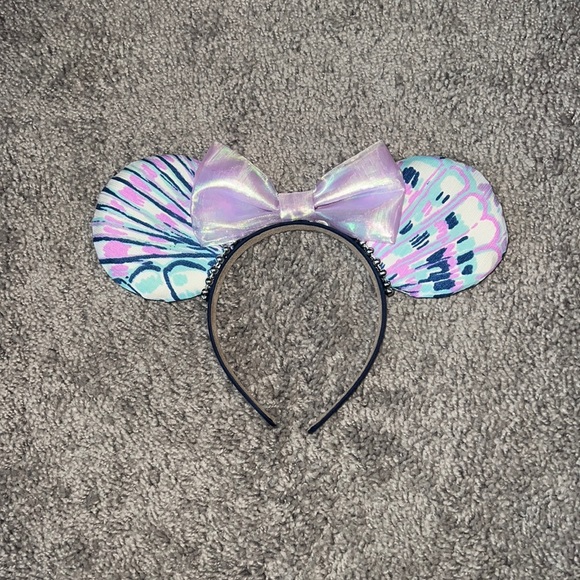 Lilly Pulitzer Accessories - Lilly Pulitzer Inspired Mickey Ears